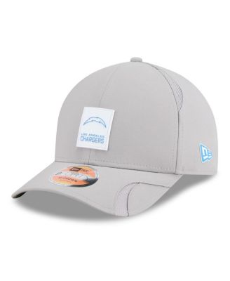 New Era - Men's Gray Los Angeles Chargers 2025 Sideline M-crown 9FORTY Adjustable Hat