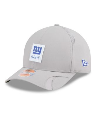 New Era - Men's Gray New York Giants 2025 Sideline M-crown 9FORTY Adjustable Hat