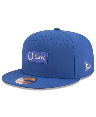 New Era - Men's Royal Indianapolis Colts 2025 Sideline Split Panel 9FIFTY Snapback Hat