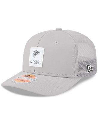 New Era - Men's Gray Atlanta Falcons 2025 Sideline 9SEVENTY Adjustable Trucker Hat