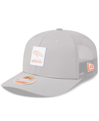 New Era - Men's Gray Denver Broncos 2025 Sideline 9SEVENTY Adjustable Trucker Hat