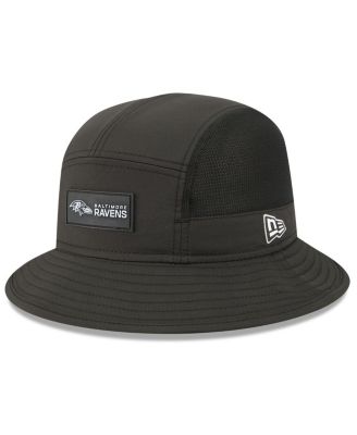 New Era - Men's Black Baltimore Ravens 2025 Sideline Bucket Hat