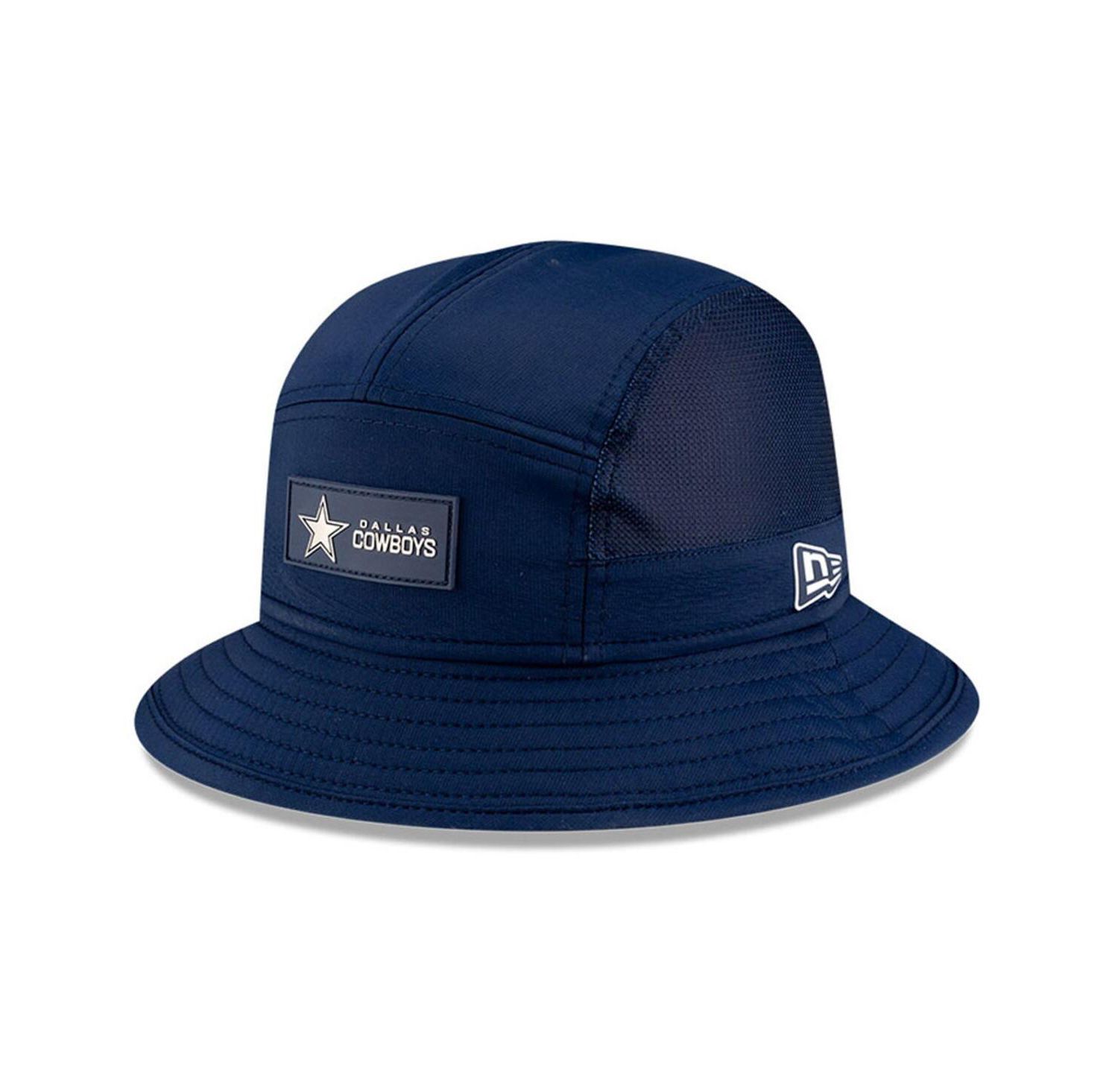 Men's Navy Dallas Cowboys 2025 Sideline Bucket Hat