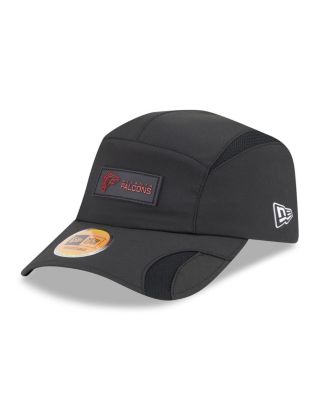 New Era - Men's Black Atlanta Falcons 2025 Sideline Runner Adjustable Hat