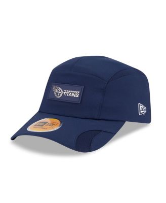 New Era - Men's Navy Tennessee Titans 2025 Sideline Runner Adjustable Hat
