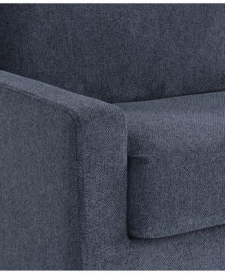 53.5" Polyester Hampstead Convertible Twin Sleeper Loveseat