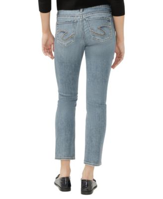 Women's Elyse Mid Rise Comfort Fit Straight Leg Jeans