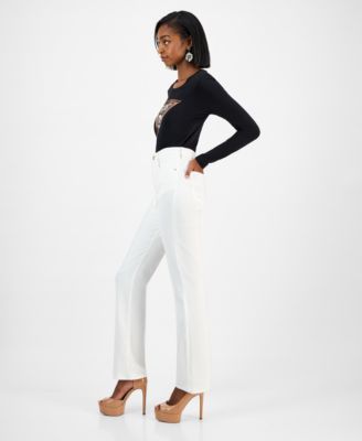 Women's 80s High Rise Straight Leg Jeans