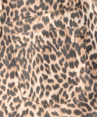 Women's Leopard-Print Straight-Leg Jeans, Macy's Exclusive