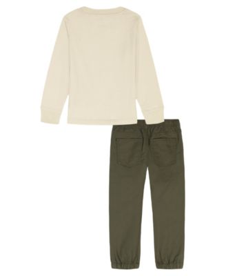 Boys' 2T-7 Graphic T-Shirt and Joggers, 2-Piece Set