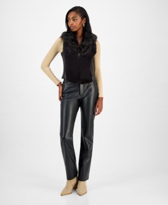 Women's Amari Sleeveless Faux Fur  Vest