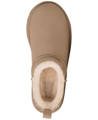 UGG Women's Classic Micro Pull Tab Booties