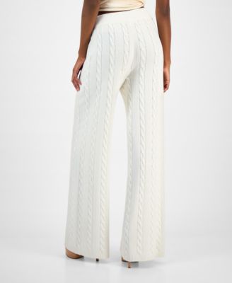 Women's Gemma Cable Knit Sweater Pants