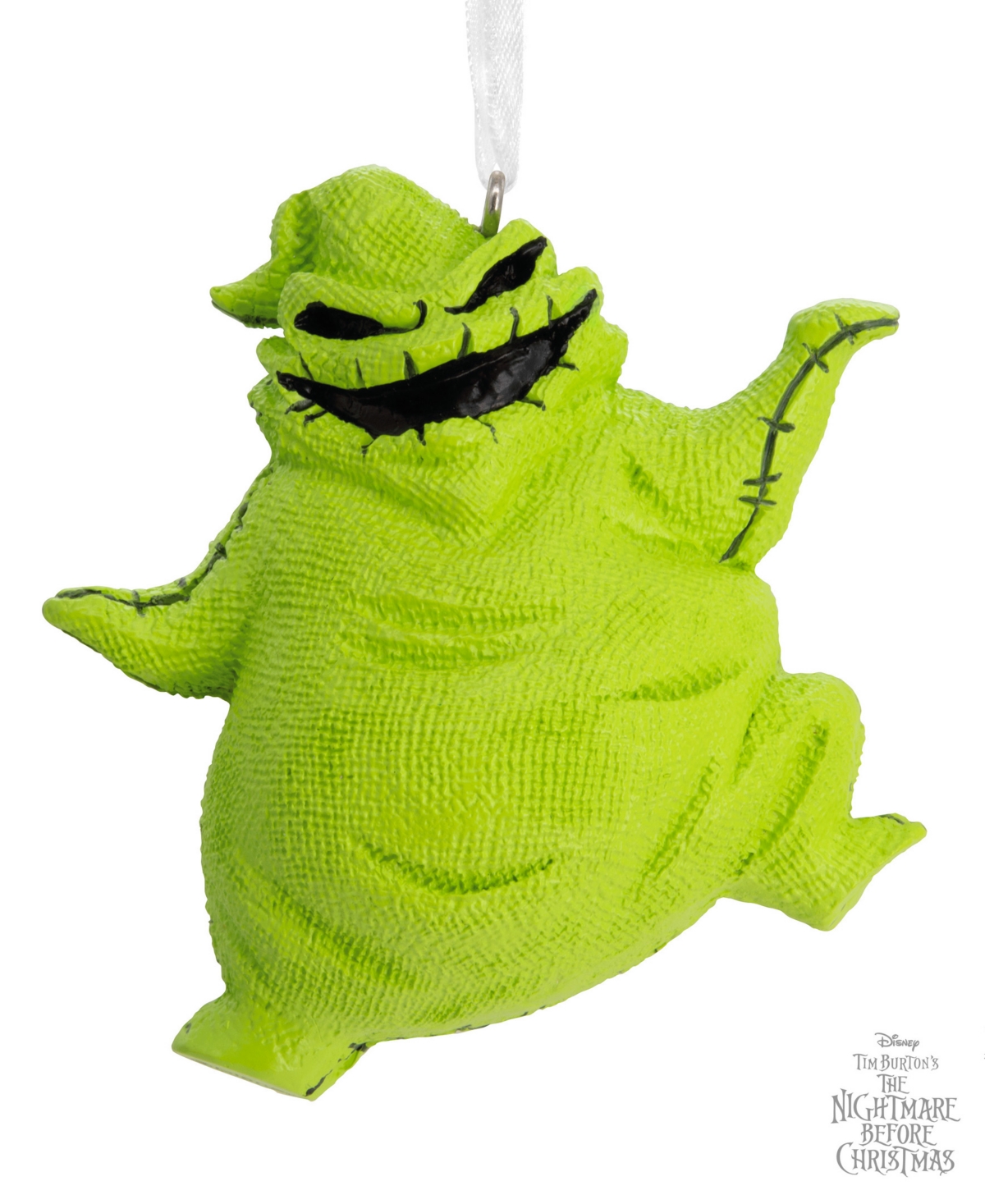 Hallmark Disney The Nightmare Before Christmas Oogie Boogie Christmas Tree Ornament In Green
