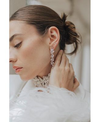 Trixie Crystal Drop Earrings