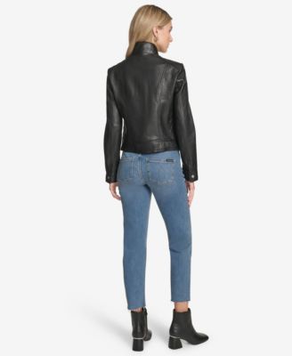 Women's Mikel Racer Leather Jacket