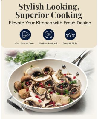 Natural Collection 14 in. Ceramic Nonstick Skillet