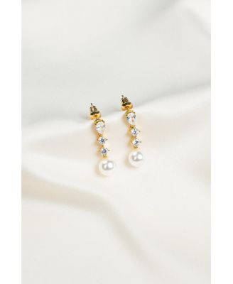 Serenade Pearl and Crystal Earrings