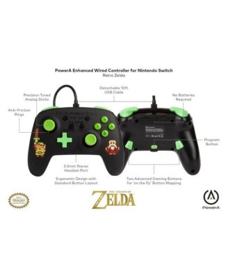 Nintendo Switch The Legend Of Zelda Enhanced Wired Controller