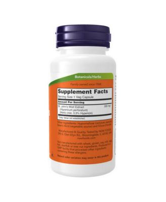 St. John's Wort ,300 mg ,100 Caps