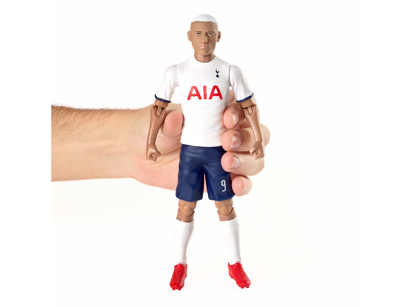 Детская фигурка Banbo Toys Sockers Tottenham Hotspur F.C. Richarlison 8" Collectible Soccer Action Figure — фото 7