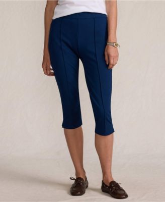 Women's Starfish High Rise Pintuck Capri Pants