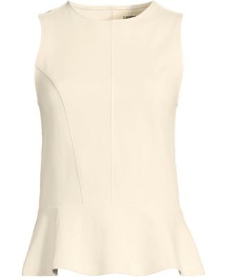 Women's Sleeveless Starfish Peplum Top