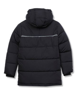 Boys Water Resistant High Pile Lined Coat