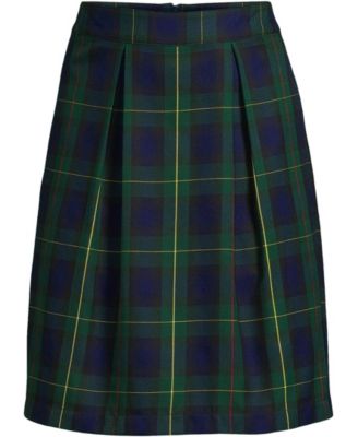 Women's Plaid Skort Top of Knee