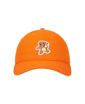 Charmander Printed Patch Orange Unstructured Baseball Cap
