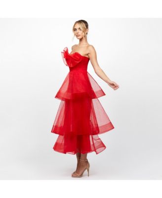 Women's Mae Tiered Ruffle Midi
