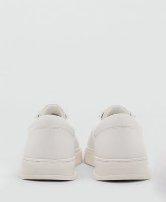 Men's Leather Panel Sneakers