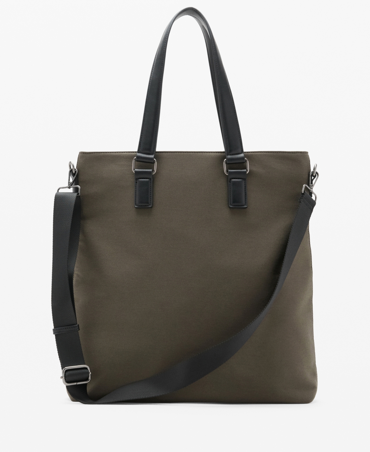 Mango Men's Handles Shopper Bag In Brown