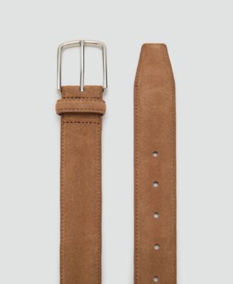 Men's Suede Leather Belt