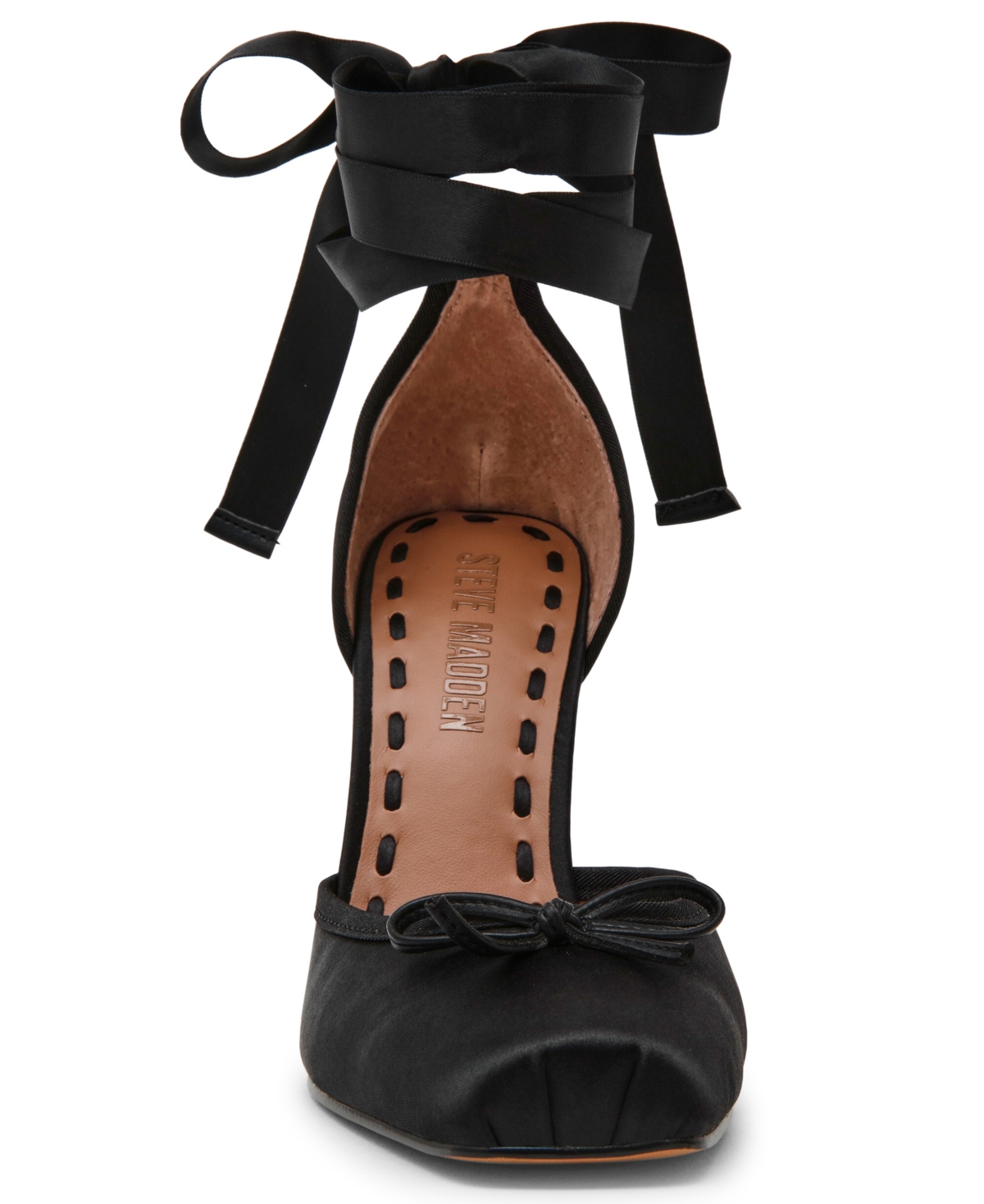 Steve Madden Women's Larina Lace-up High-heel Ballet Pumps In Multi