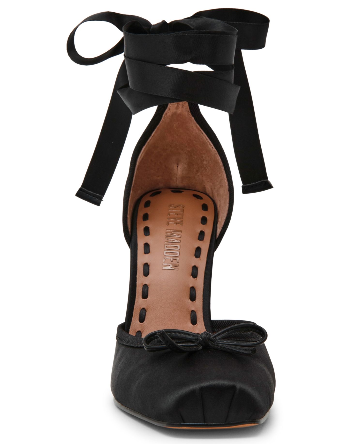 Women's Larina Lace-Up High Heel Ballet Pumps