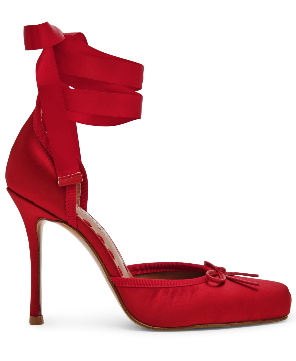 Steve Madden Women's Larina Lace-up High-heel Ballet Pumps In Multi