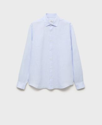 Men's Linen Long Sleeve Shirt