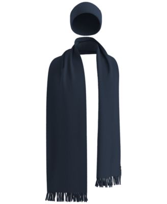 Hepico Ribbed Cap and Scarf, 2-Piece Set