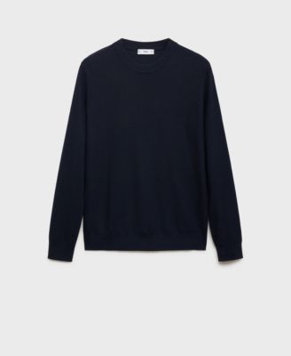 Men's Microstructure Cotton Knitted Sweater