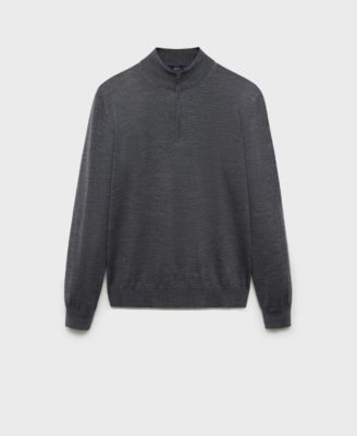 Men's Perkins Neck Wool Sweater