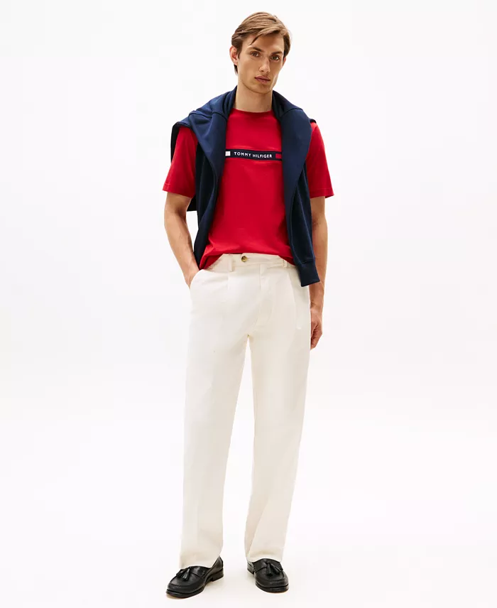 Men's Chest Insert Logo Short-Sleeve T-Shirt - thumbnail 4