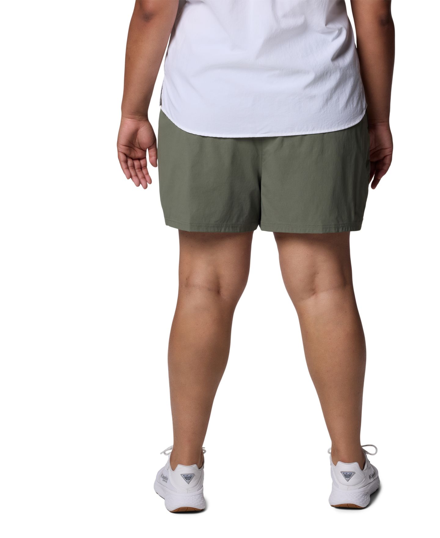 Женские шорты Columbia Plus Size Rugged Water Comfort Stretch, цвет: Чёрный — фото 11