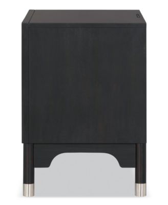 Forma 26" Solid Wood 1-Drawer Nightstand with Touch Light