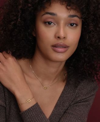 Interlink Gold Tone Stainless Steel Gift Set