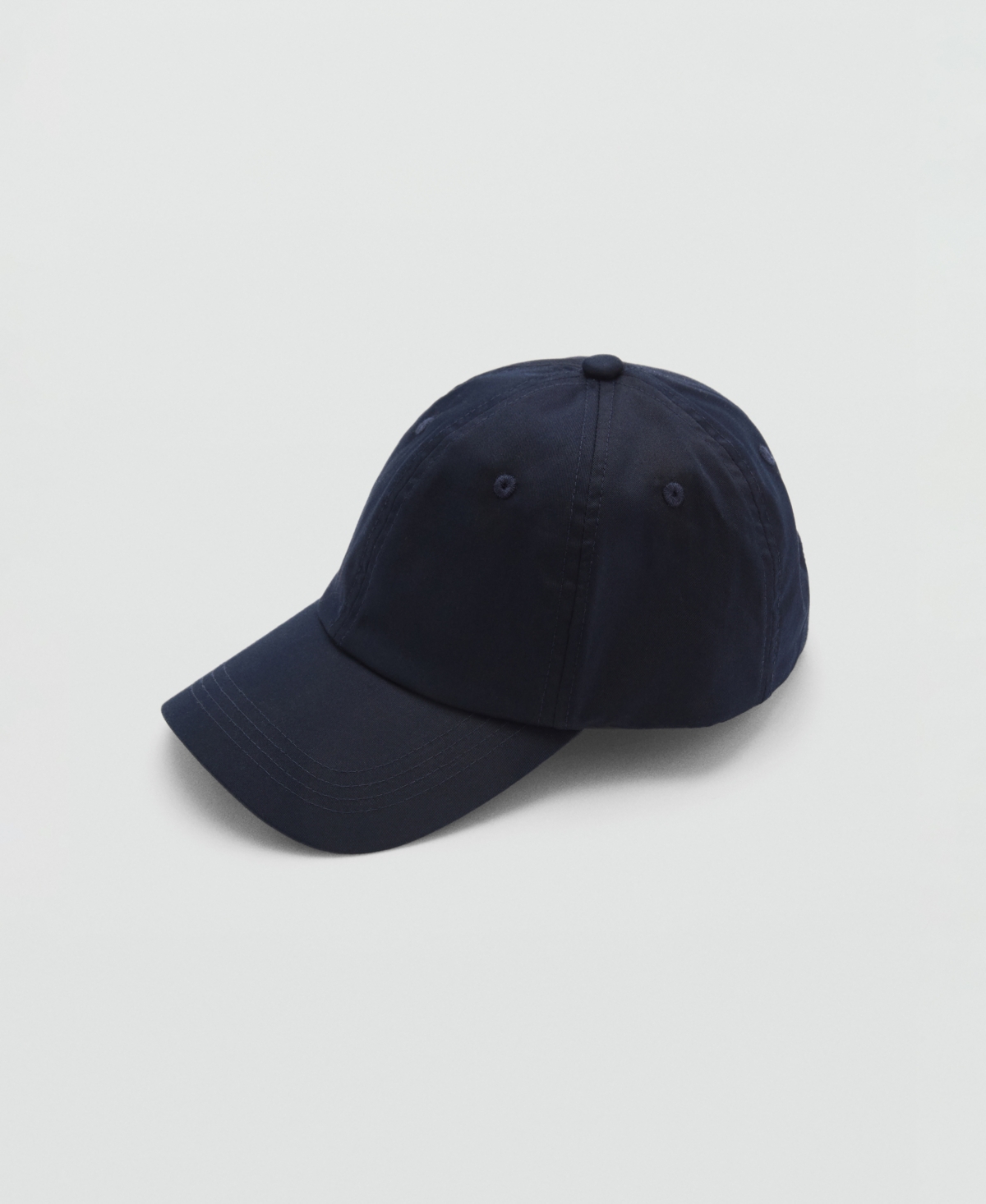 Mango Men's Cotton Visor Hat In Blue