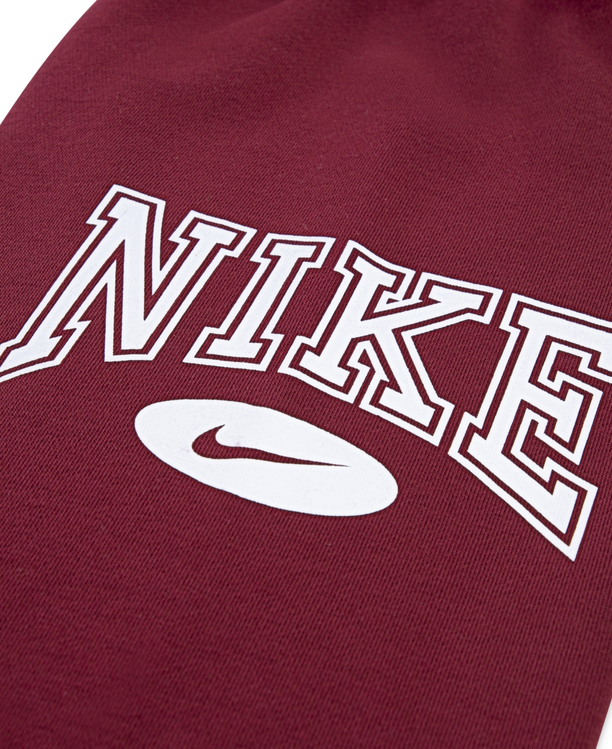 Nike Little Boys Gameday Essentials 2-piece Crewneck Sweatshirt And Pants Set In Burgundy