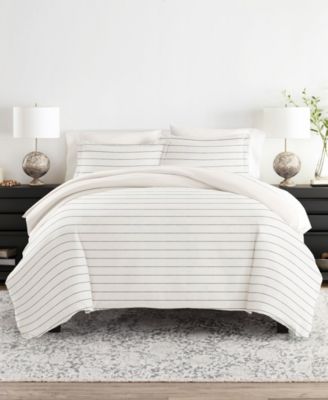 Timeless Pattern Reversible 3-Pc. Duvet Cover Set, King/California King