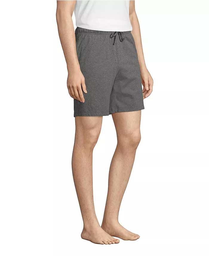 Men's Knit Jersey Pajama Shorts - thumbnail 4