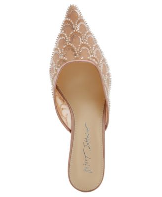 Women's Ellis Beaded Scalloped Mule Pumps
